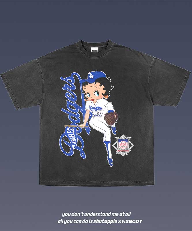 BETTY BOOP X DODGERS TEE 1.0