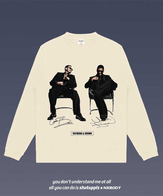 CHRIS BROWN / USHER LONG SLEEVES 1.1