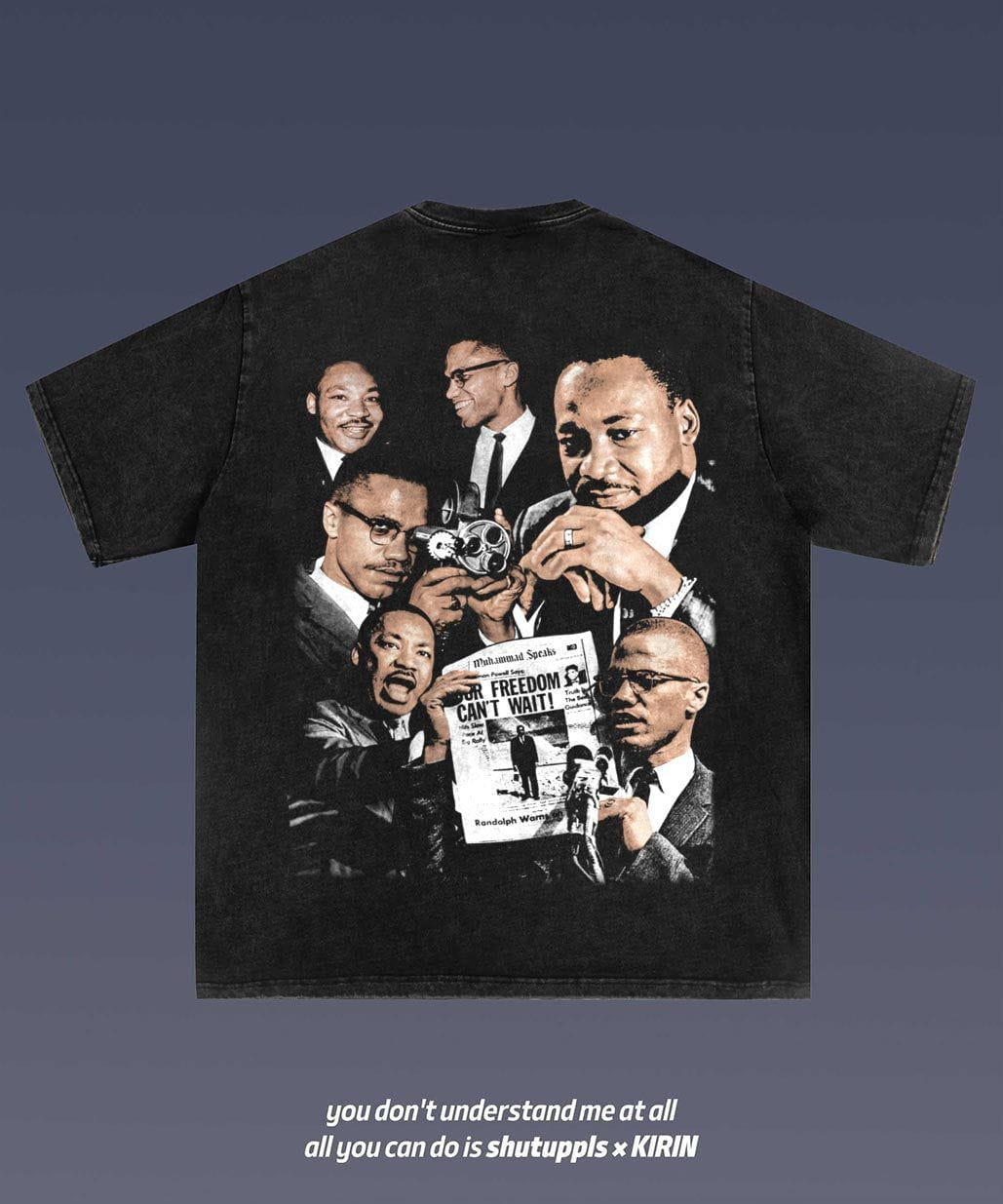 SHUTUPPLS MARTIN LUTHER KING/MALCOLM X 1.0