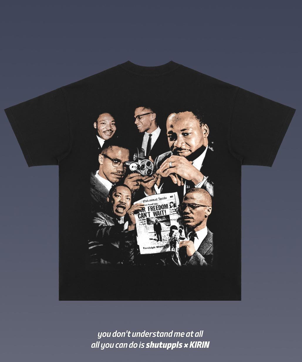 SHUTUPPLS MARTIN LUTHER KING/MALCOLM X 1.0