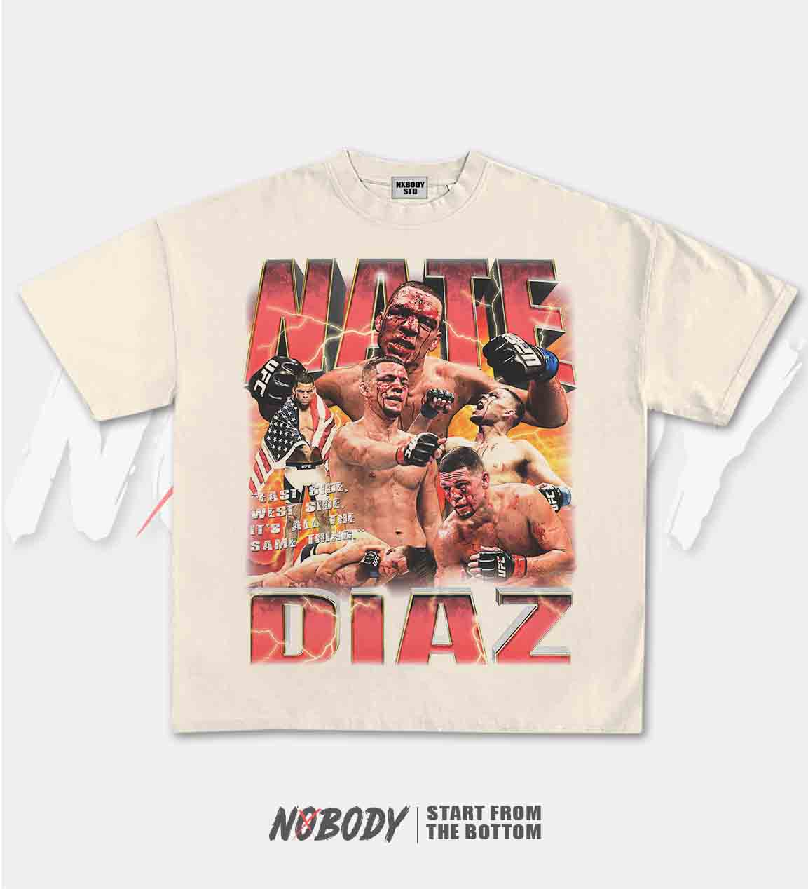 NATE DIAZ GRAPHIC T-SHIRT 1.0