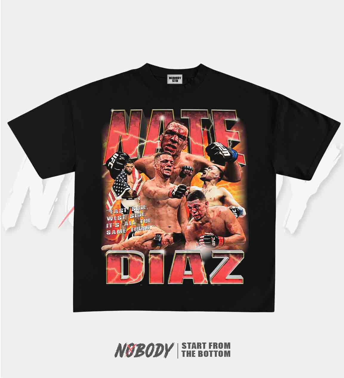 NATE DIAZ GRAPHIC T-SHIRT 1.0