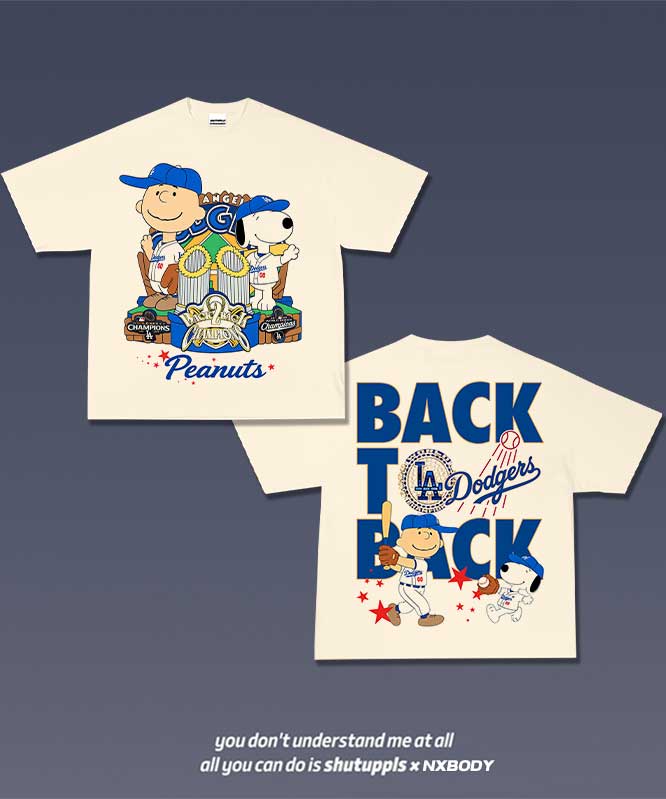 SNOOPY X DODGERS TEE 1.1