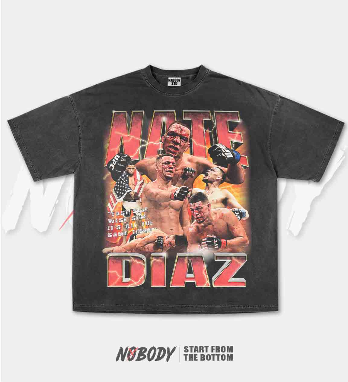 NATE DIAZ GRAPHIC T-SHIRT 1.0