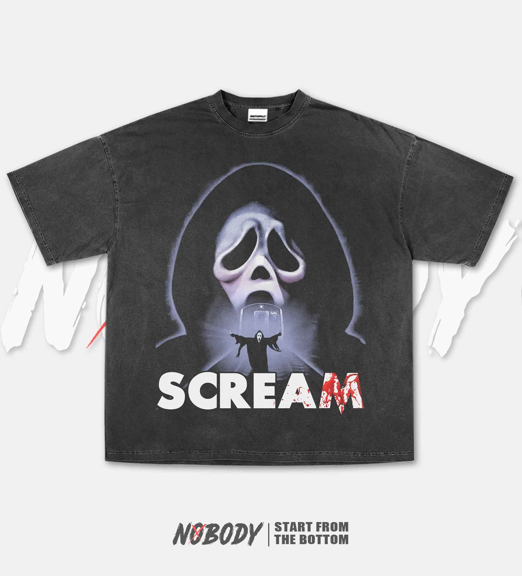 SCREAM GRAPHIC T-SHIRT 1.0