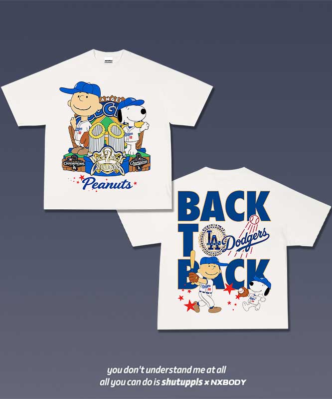 SNOOPY X DODGERS TEE 1.1