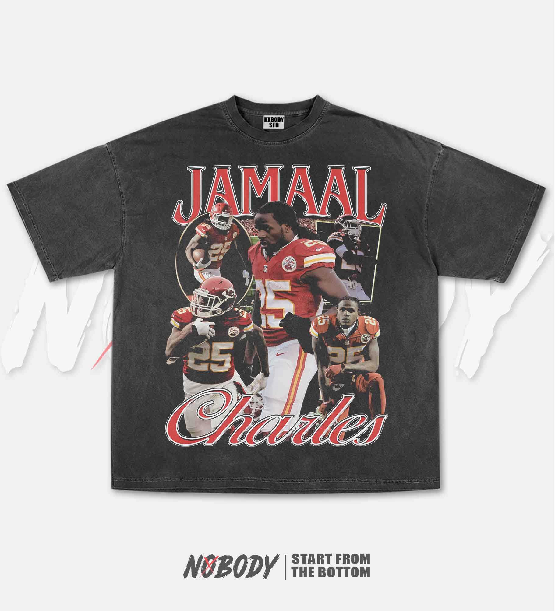 JAMAAL CHARLES GRAPHIC T-SHIRT 1.0