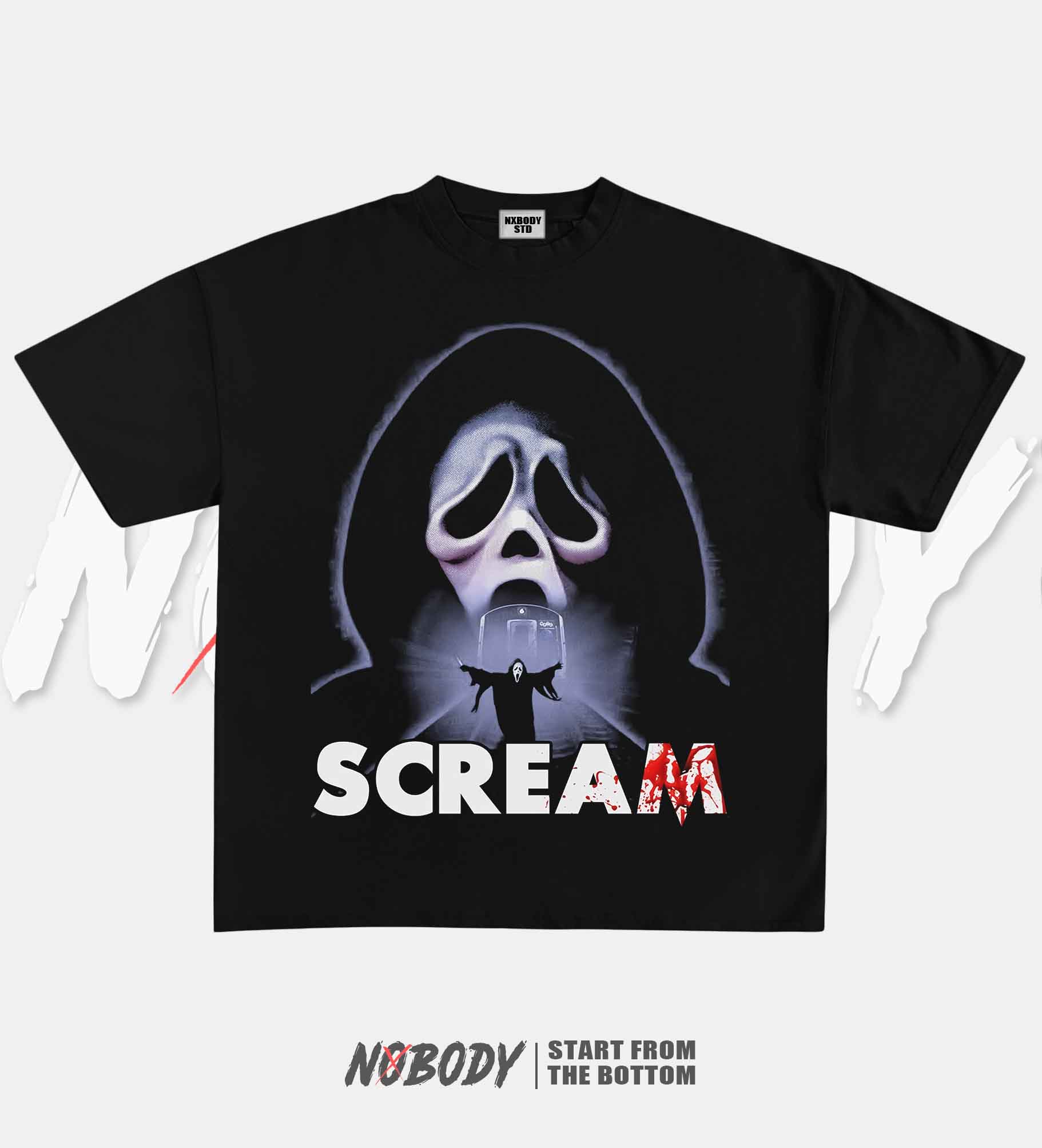 SCREAM GRAPHIC T-SHIRT 1.0