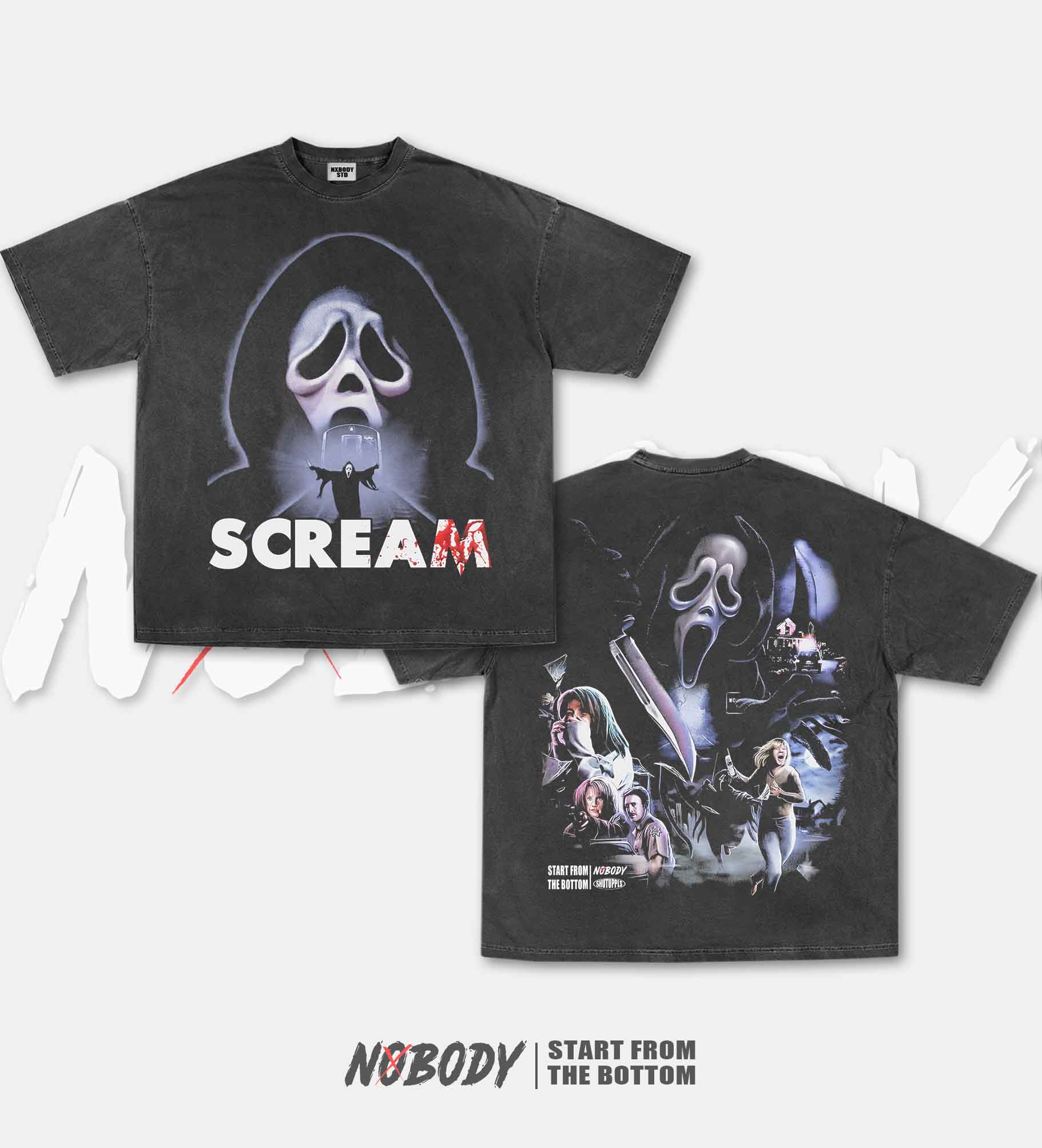 SCREAM GRAPHIC T-SHIRT 1.1