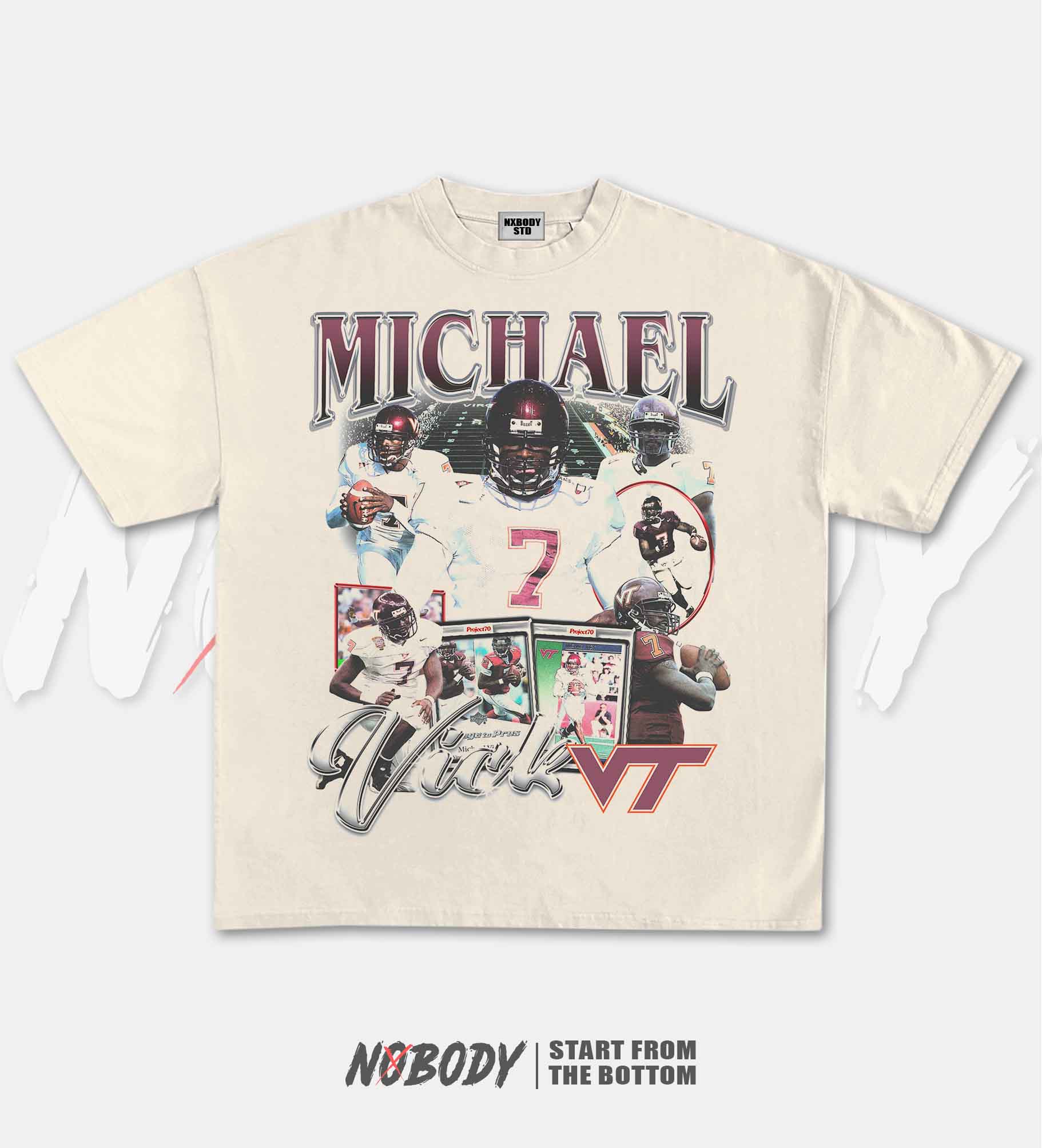 MICHAEL VICK GRAPHIC T-SHIRT 1.0