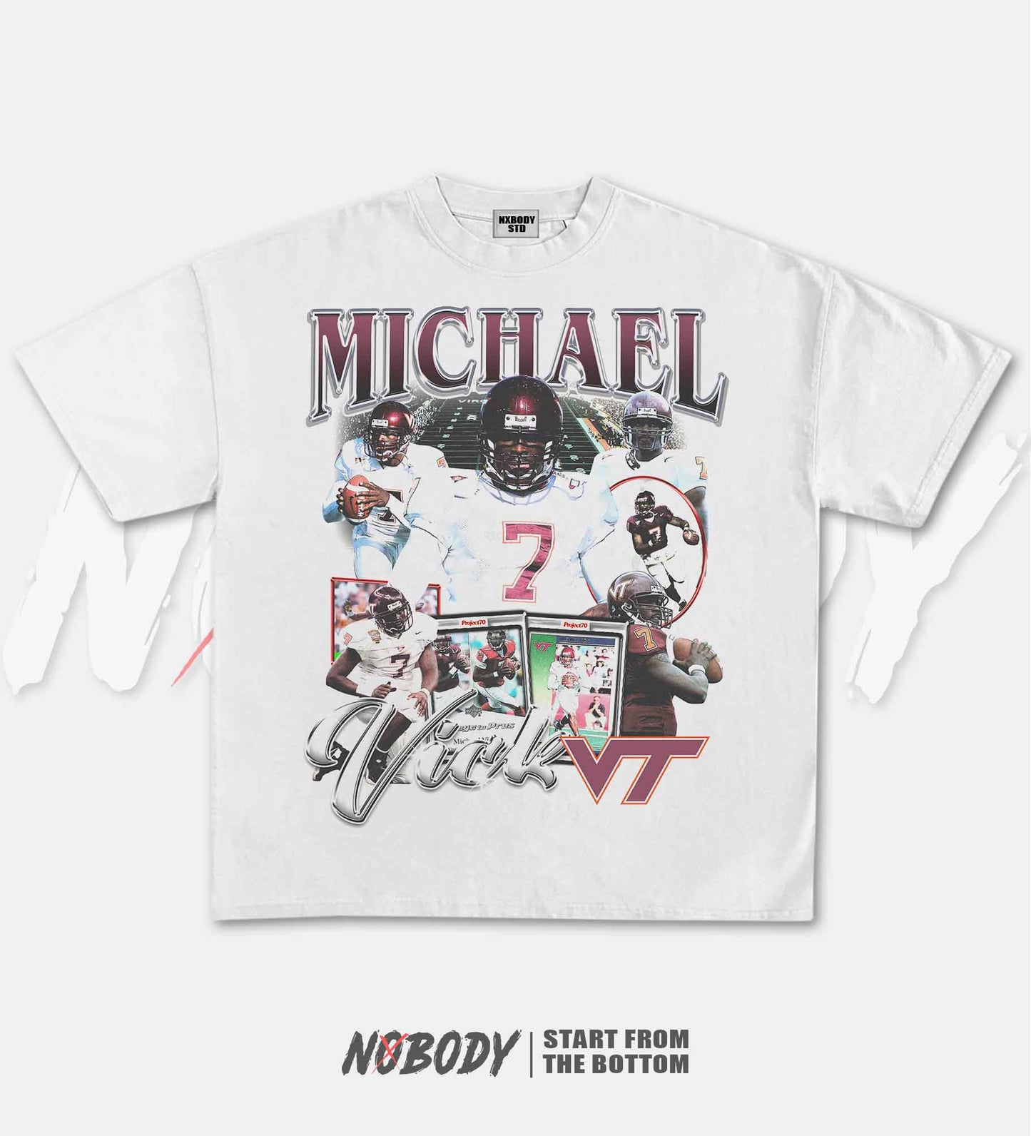 MICHAEL VICK GRAPHIC T-SHIRT 1.0