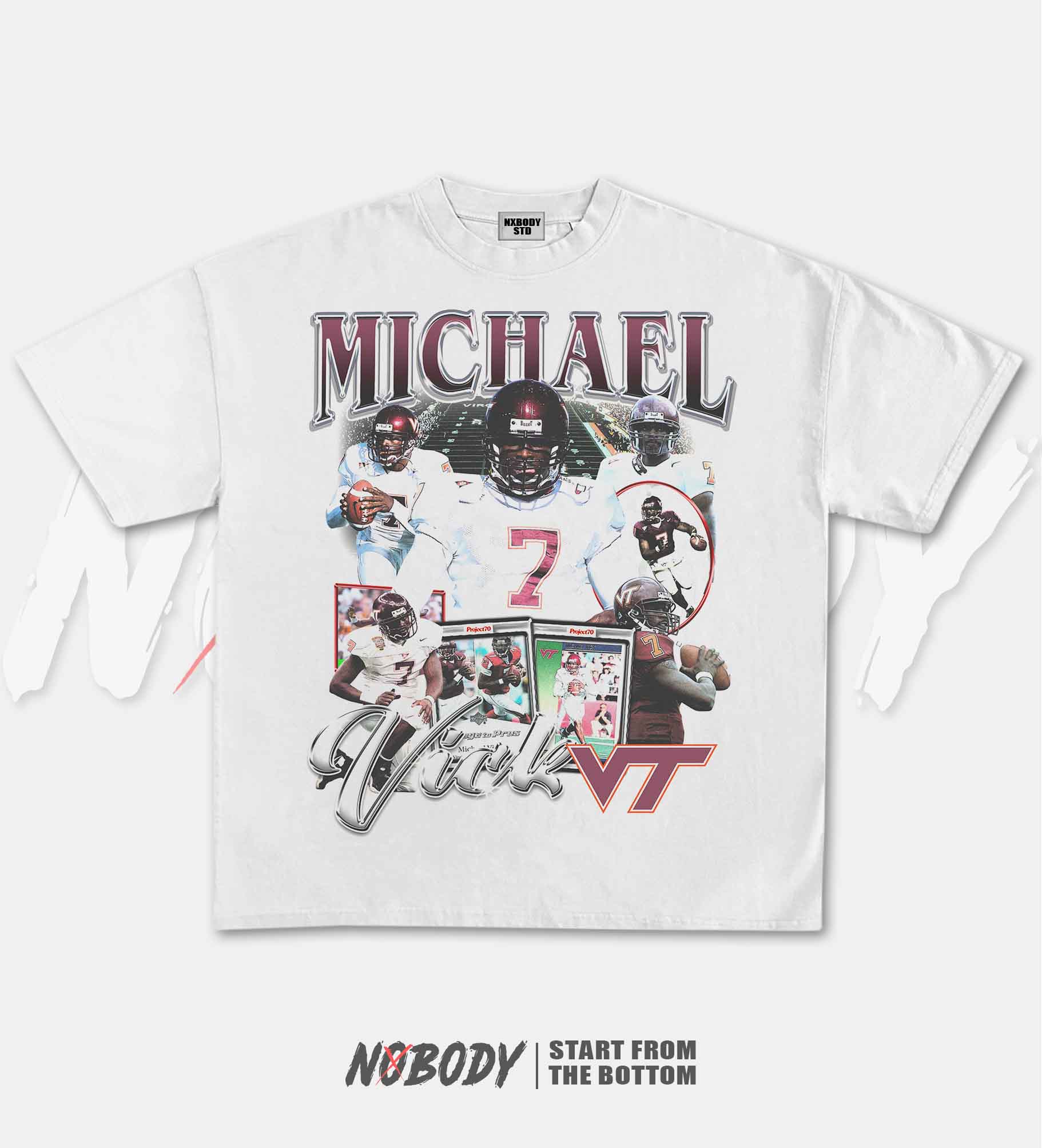 MICHAEL VICK GRAPHIC T-SHIRT 1.0