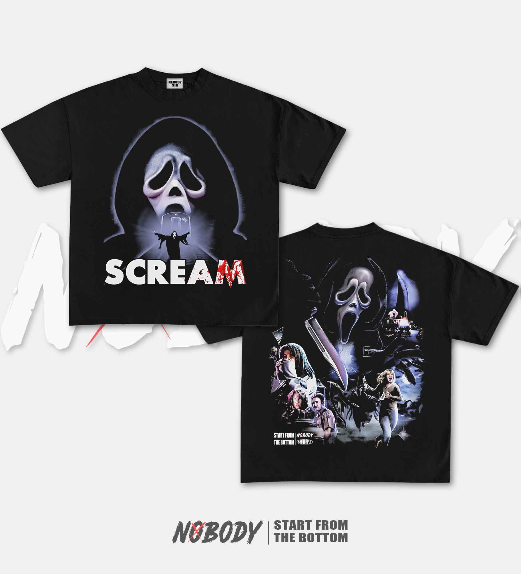 SCREAM GRAPHIC T-SHIRT 1.1