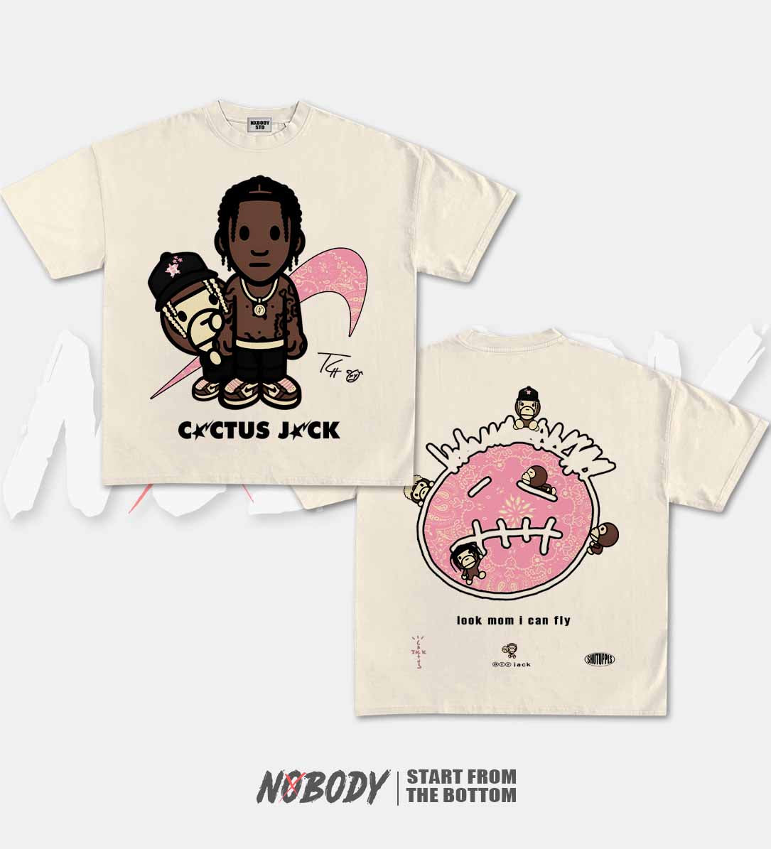 TRAVIS SCOTT GRAPHIC T-SHIRT 1.7 - KIDS