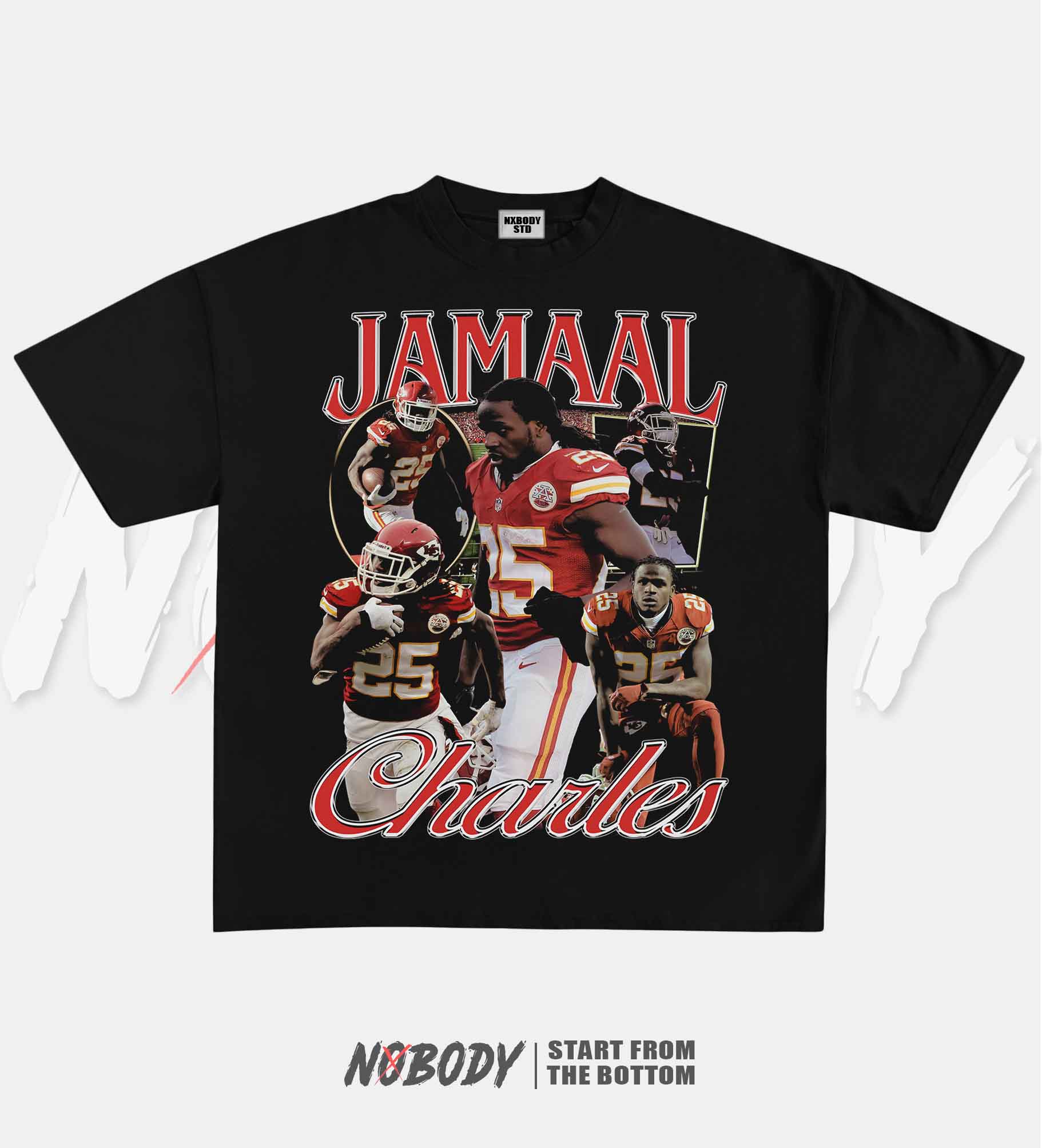 JAMAAL CHARLES GRAPHIC T-SHIRT 1.0