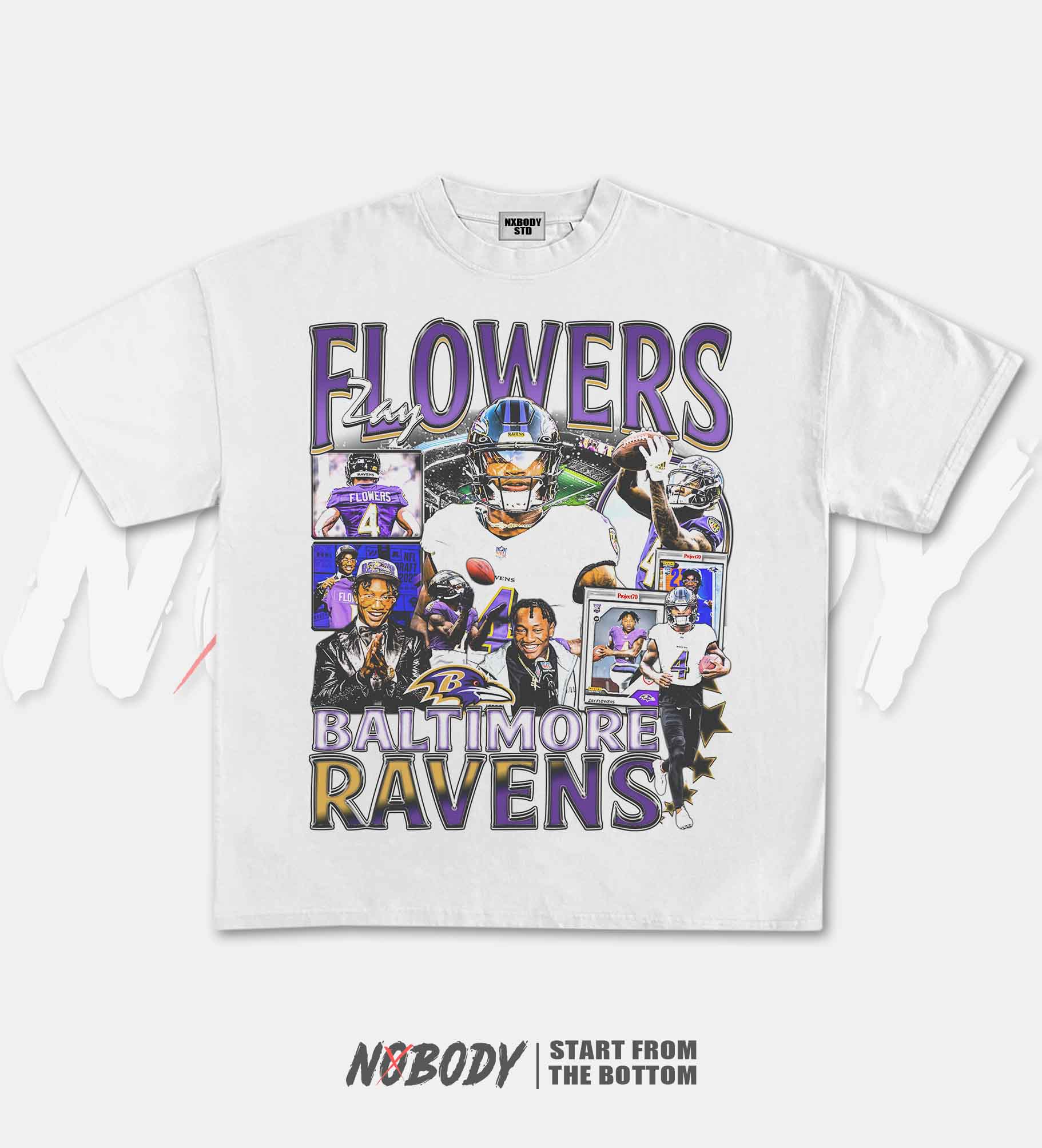 ZAY FLOWERS GRAPHIC GRAPHIC T-SHIRT 1.0