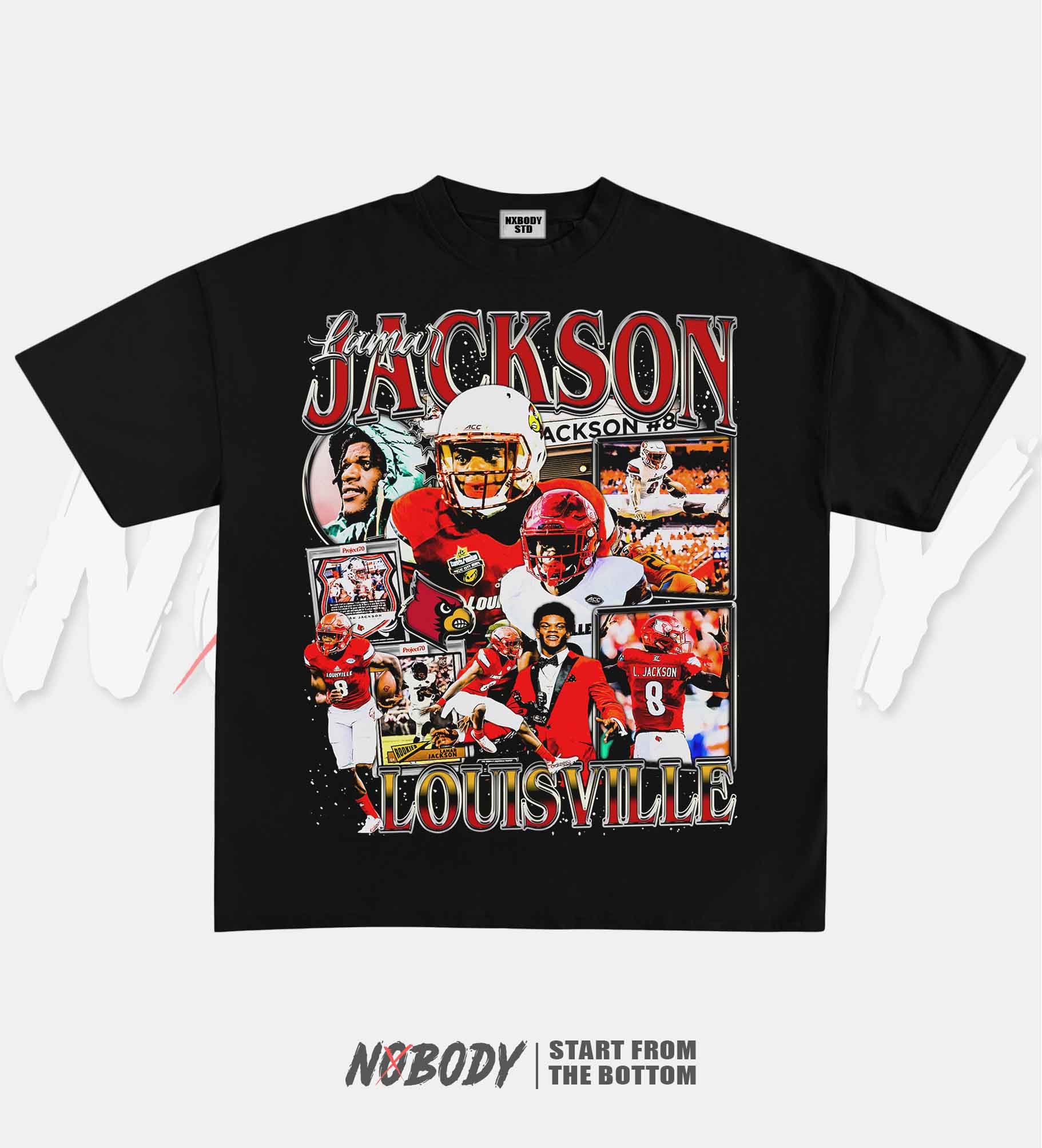 LAMAR JACKSON GRAPHIC T-SHIRT 1.1