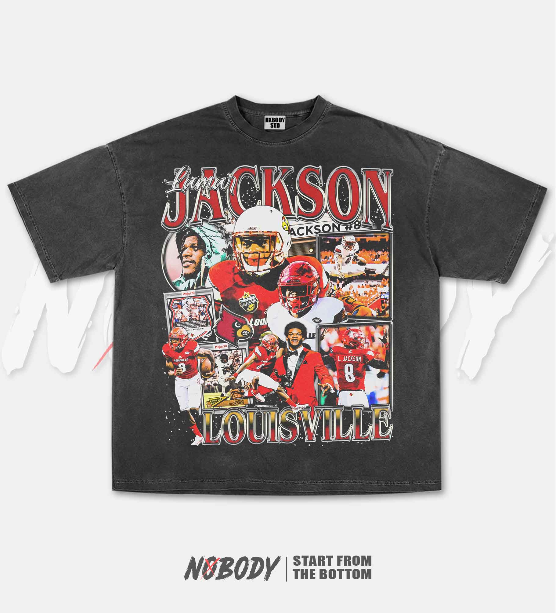 LAMAR JACKSON GRAPHIC T-SHIRT 1.1