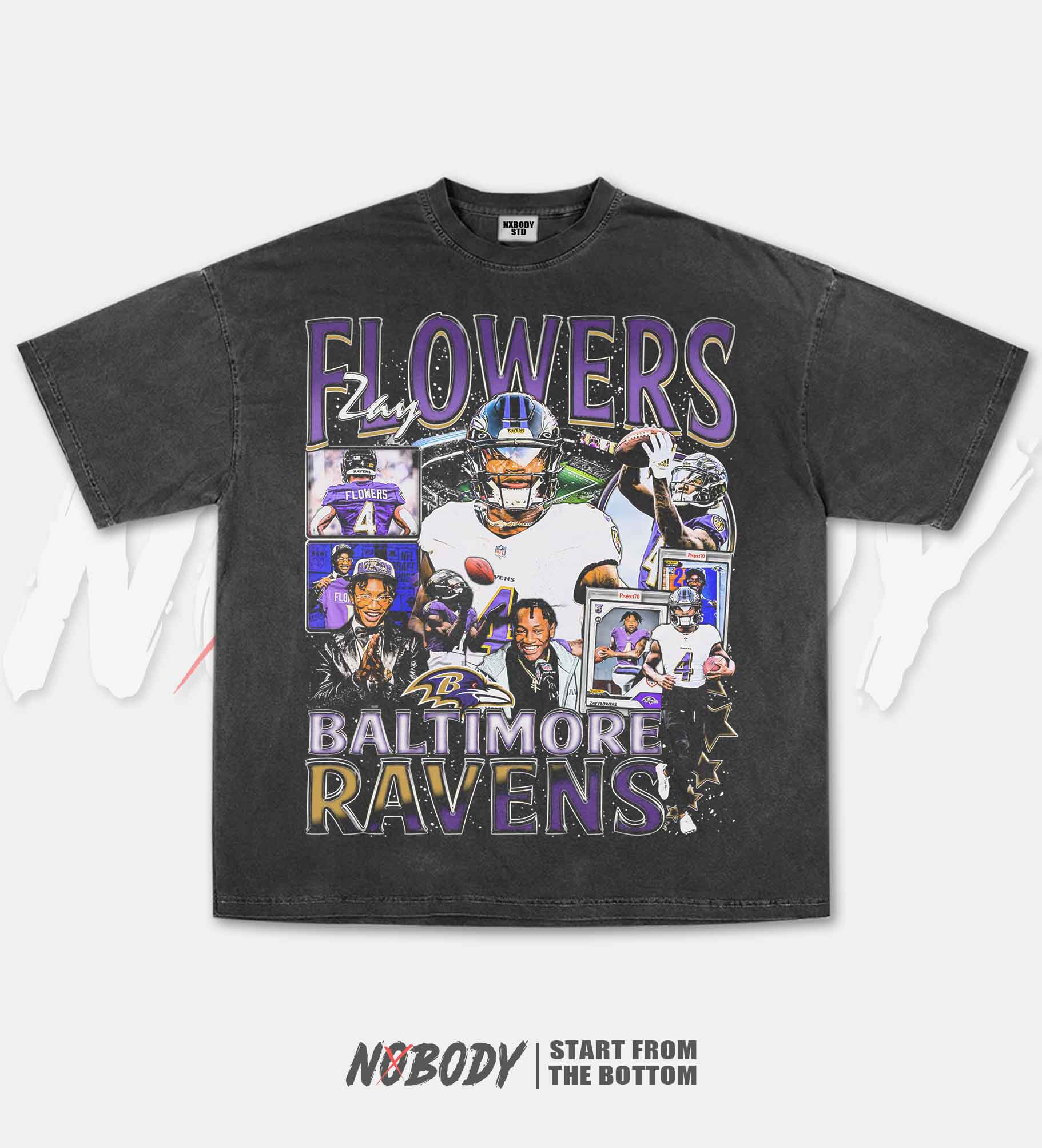 ZAY FLOWERS GRAPHIC GRAPHIC T-SHIRT 1.0 - KIDS