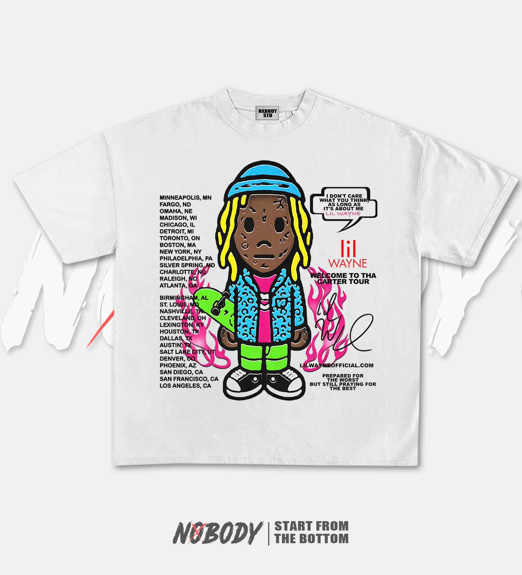 LIL WAYNE GRAPHIC T-SHIRT 1.0 - KIDS