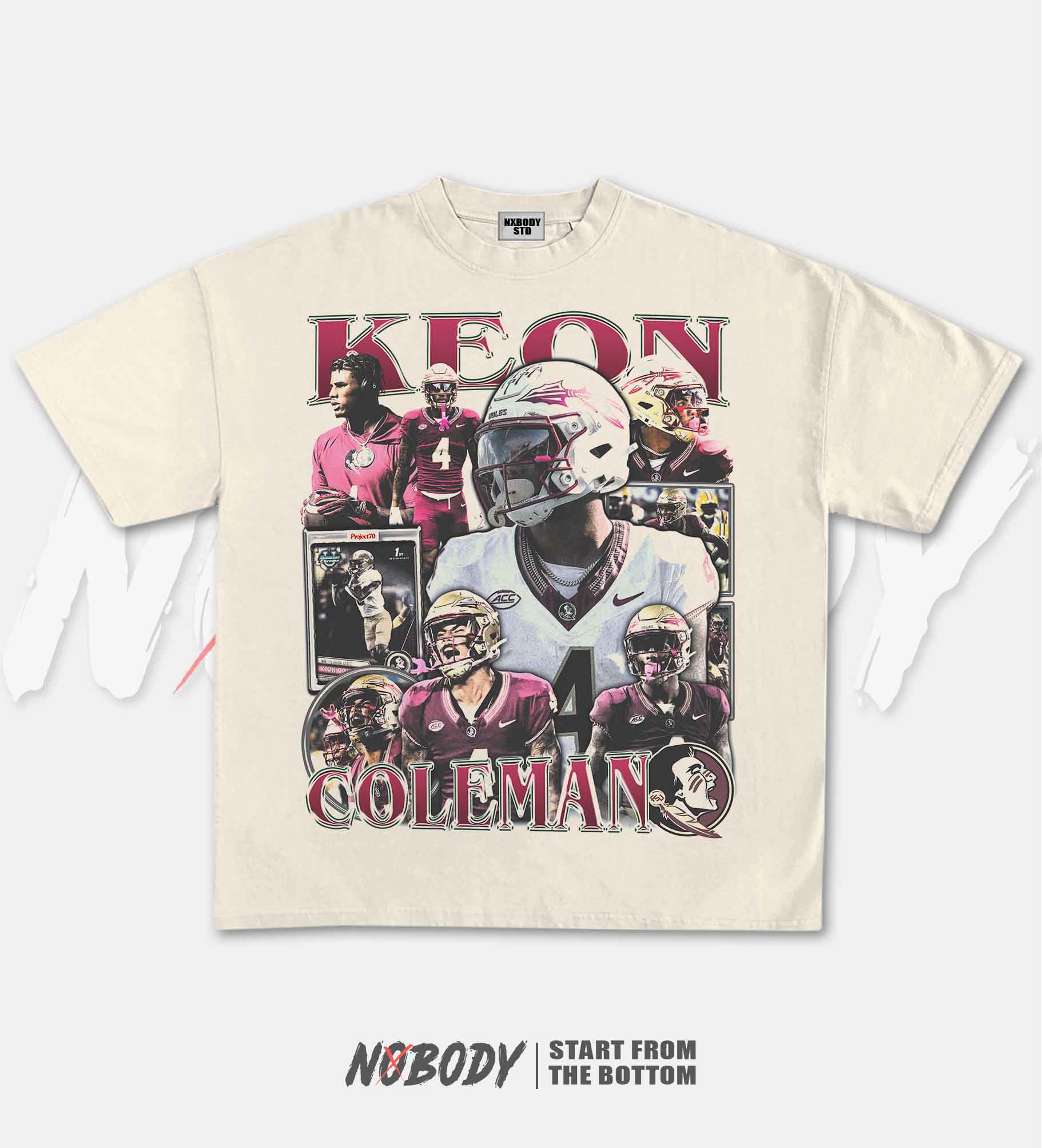 KEON COLEMAN GRAPHIC T-SHIRT 1.0