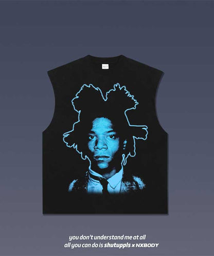 JEAN-MICHEL BASQUIAT TANK 1.0