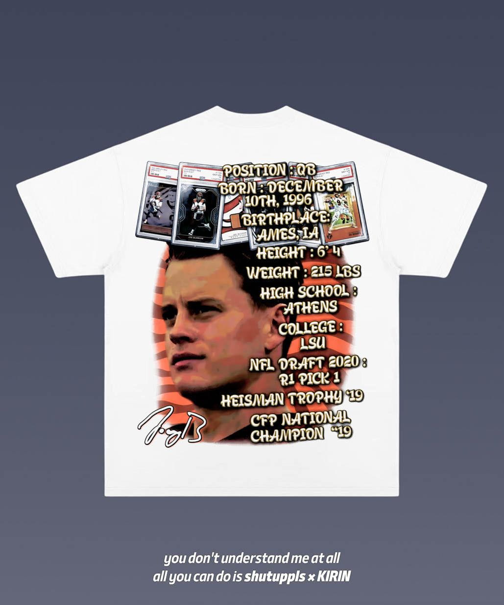 SHUTUPPLS JOE BURROW 1.4