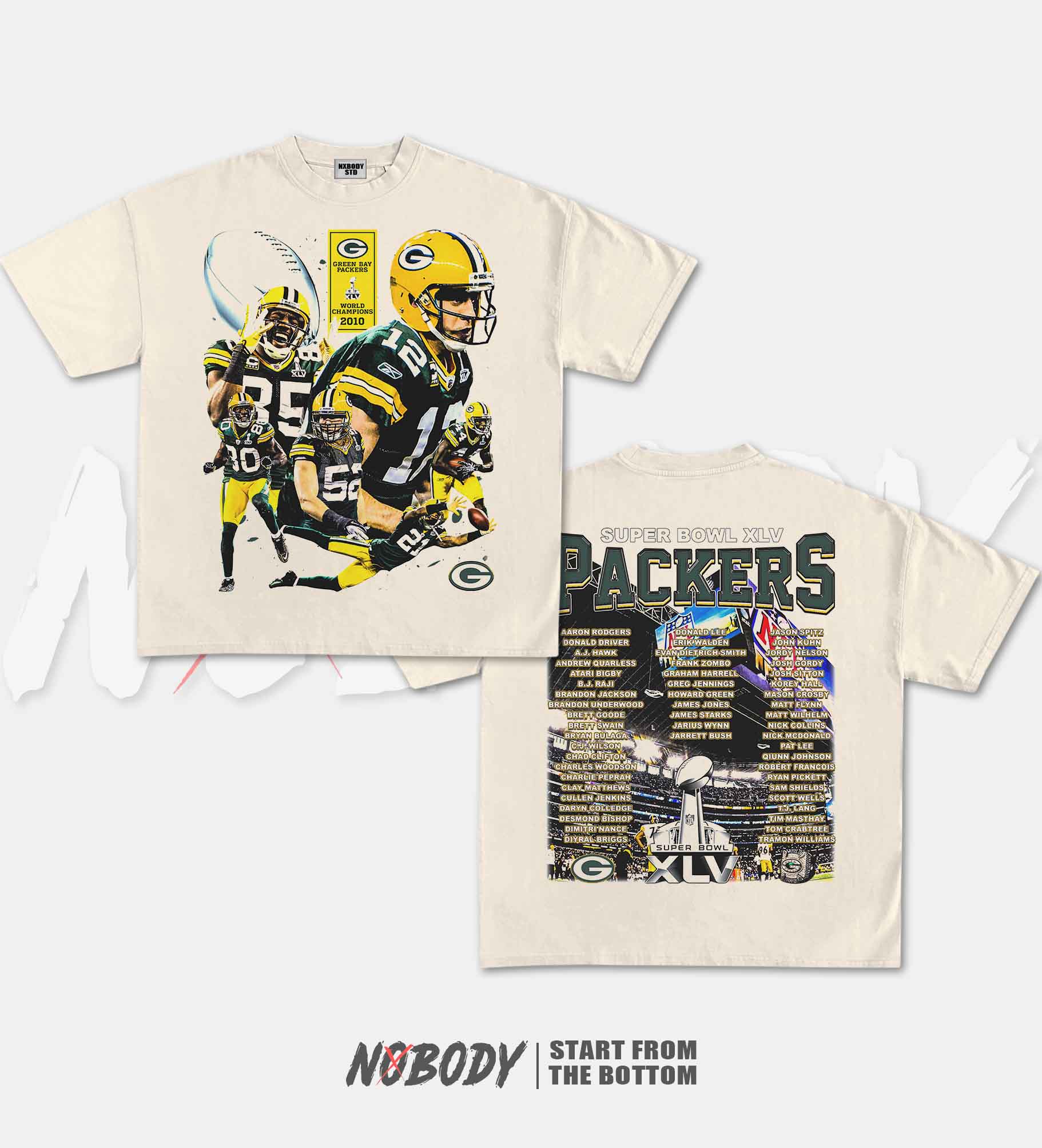 SUPER BOWL XLV CHAMPS PACKERSGRAPHIC T-SHIRT 1.0