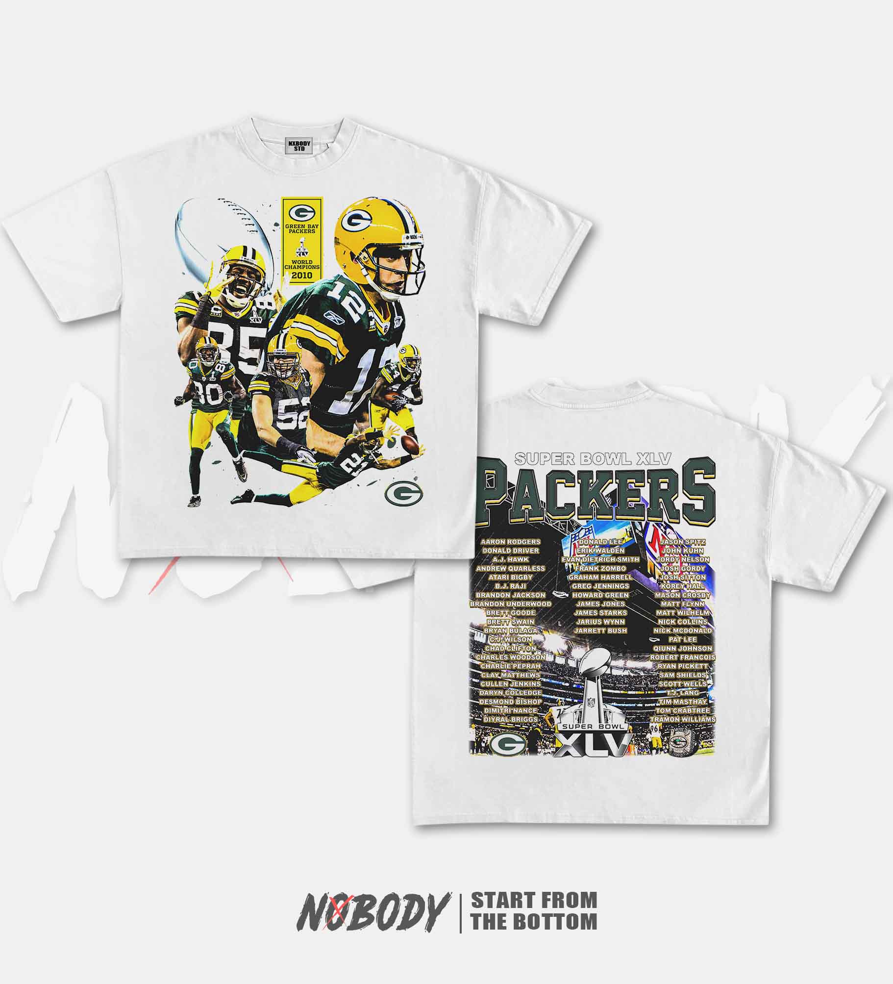 SUPER BOWL XLV CHAMPS PACKERSGRAPHIC T-SHIRT 1.0