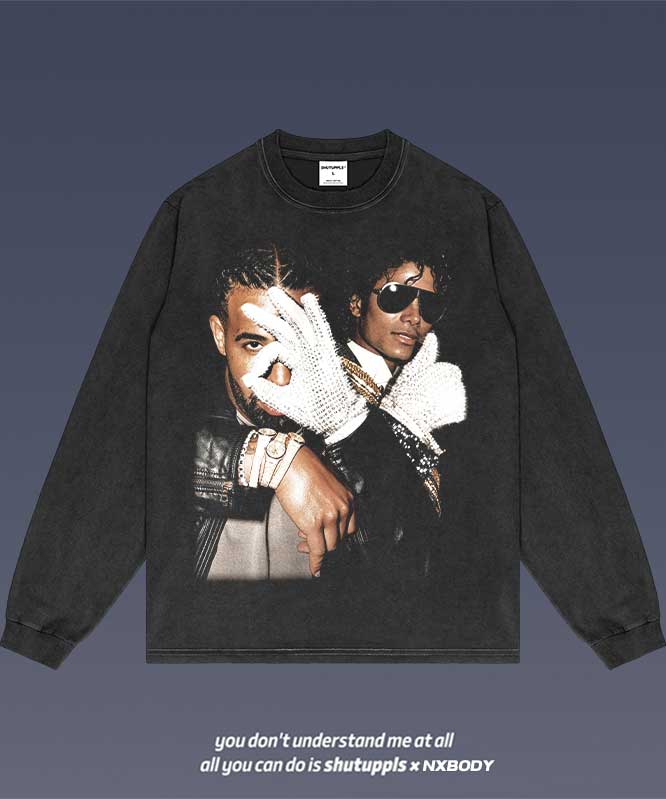 DRAKE / MICHAEL JACKSON LONG SLEEVES