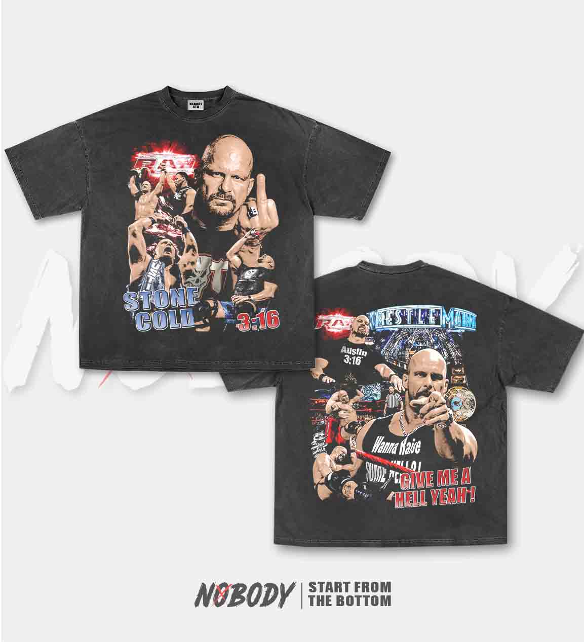 STONE COLD GRAPHIC T-SHIRT 1.5