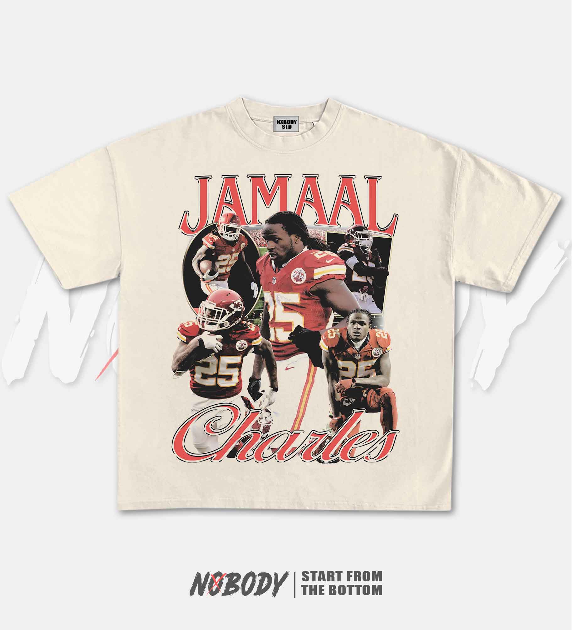 JAMAAL CHARLES GRAPHIC T-SHIRT 1.0