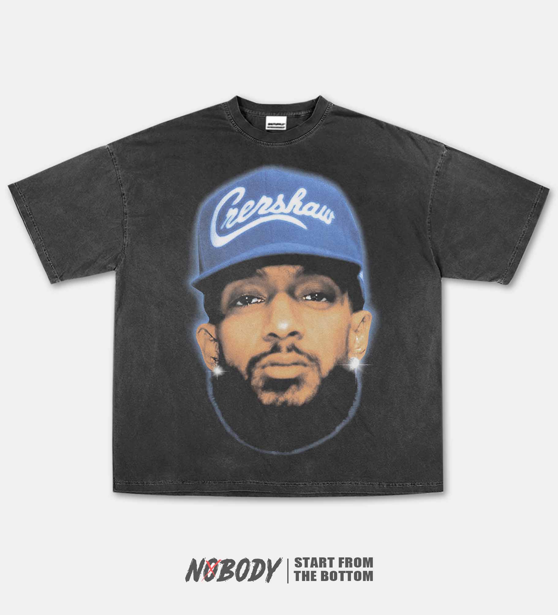 Nipsey Hussle BIG FACE GRAPHIC T-SHIRT 1.0