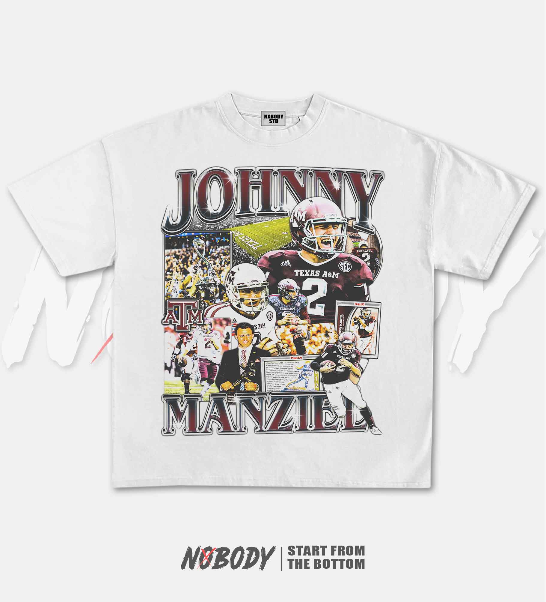 JOHNNY MANZIEL GRAPHIC T-SHIRT 1.0