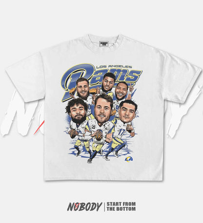 2024 RAMS CARICATURE GRAPHIC TEE 1.0