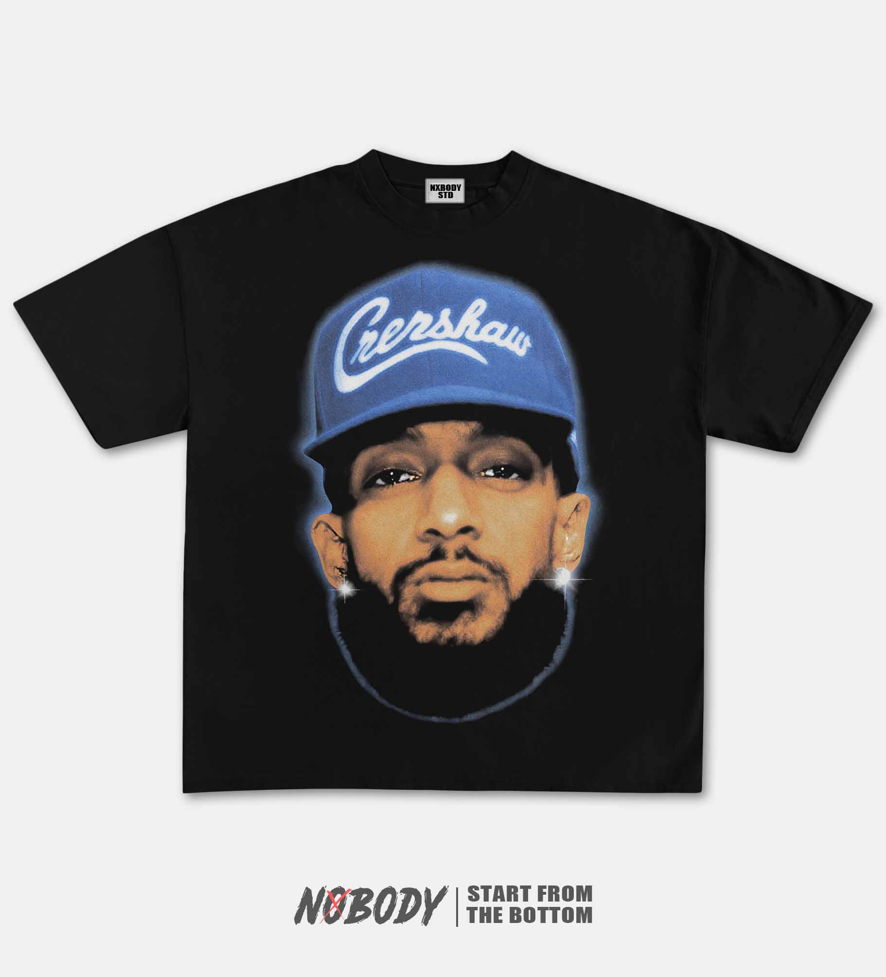 Nipsey Hussle BIG FACE GRAPHIC T-SHIRT 1.0