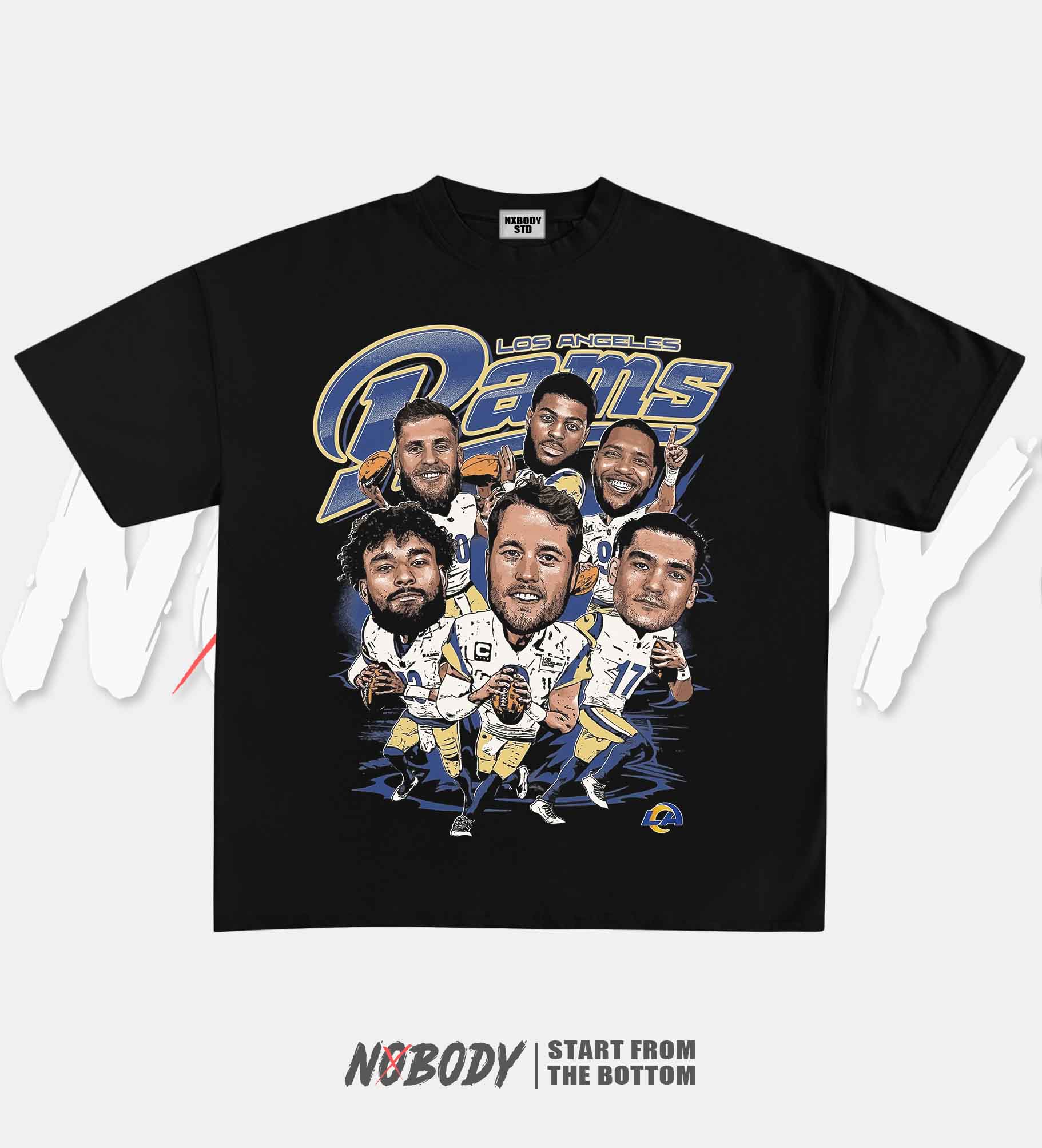 2024 RAMS CARICATURE GRAPHIC TEE 1.0