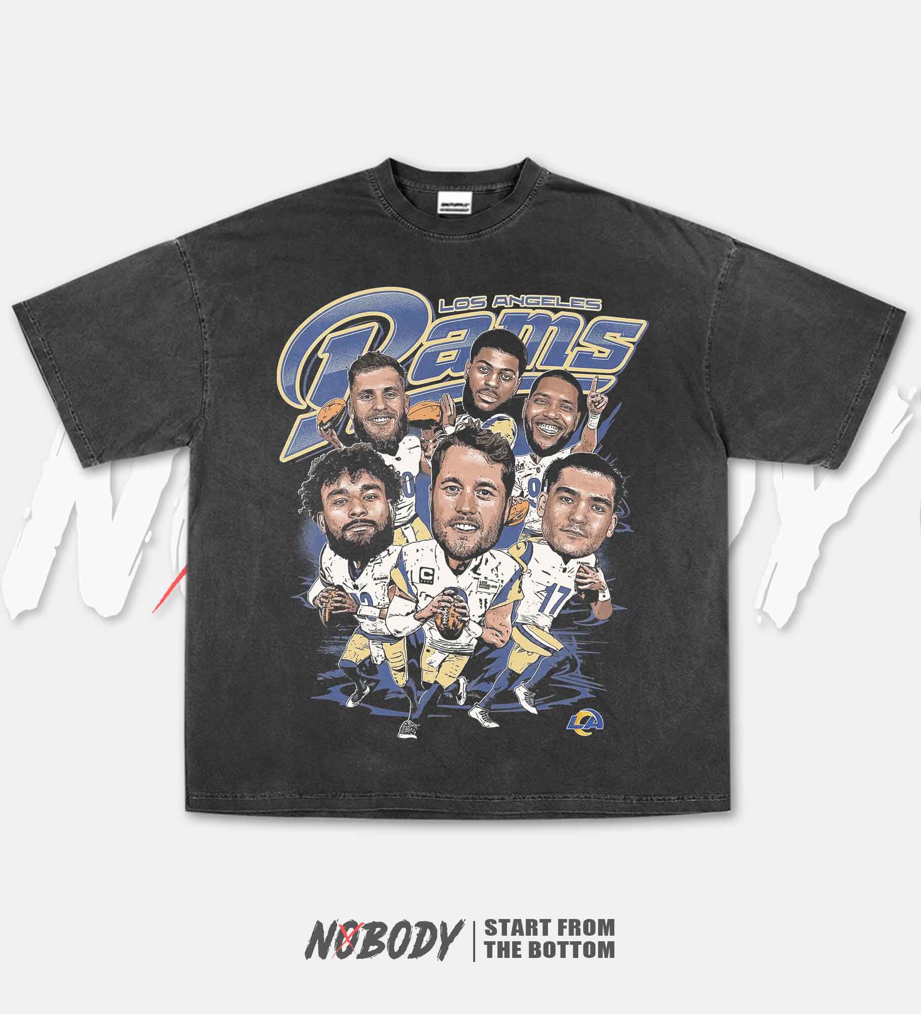 2024 RAMS CARICATURE GRAPHIC TEE 1.0 - KIDS
