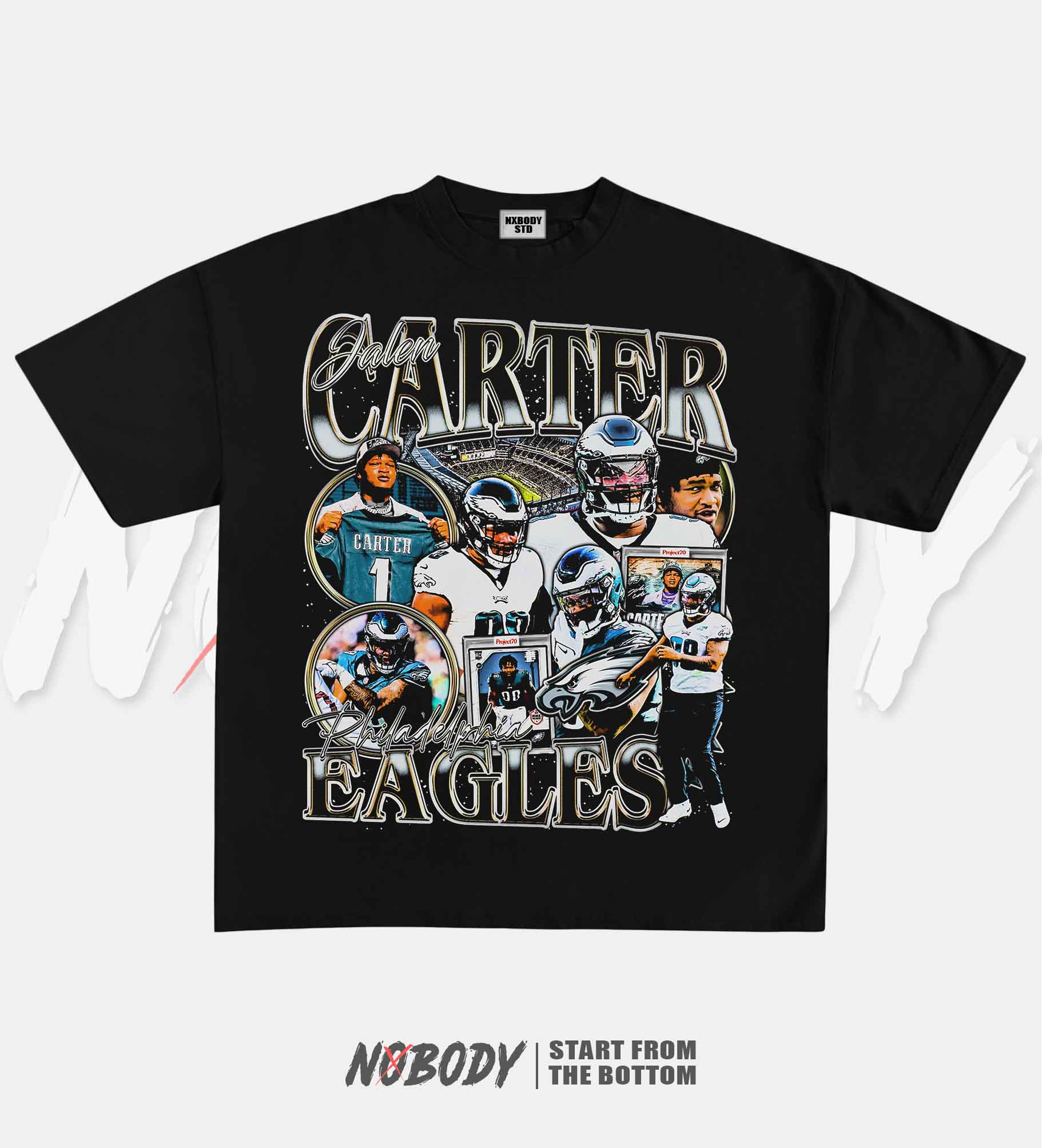 JALEN CARTER-EAGLES GRAPHIC T-SHIRT 1.0