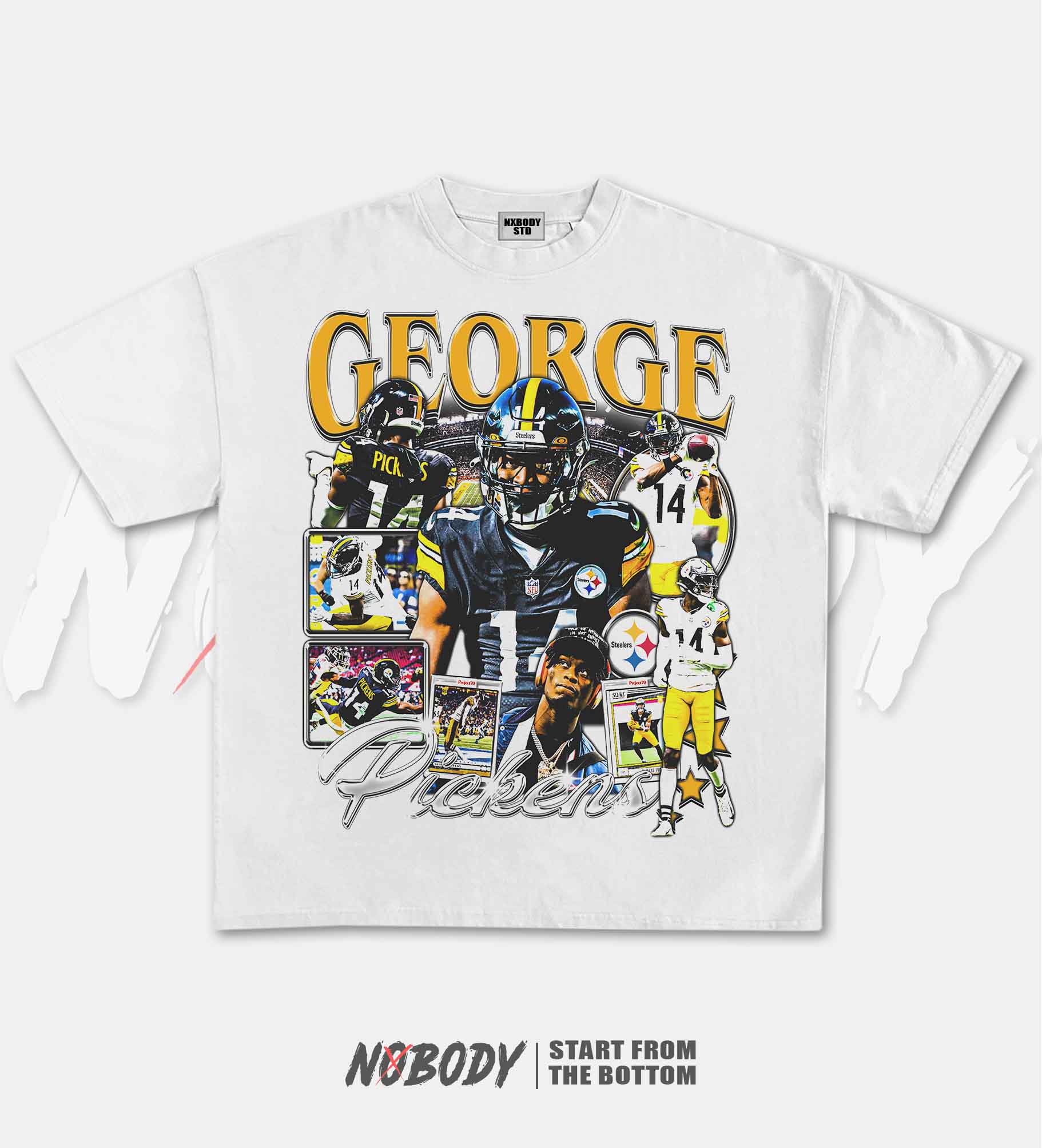 GEORGE PICKENS GRAPHIC T-SHIRT 1.0