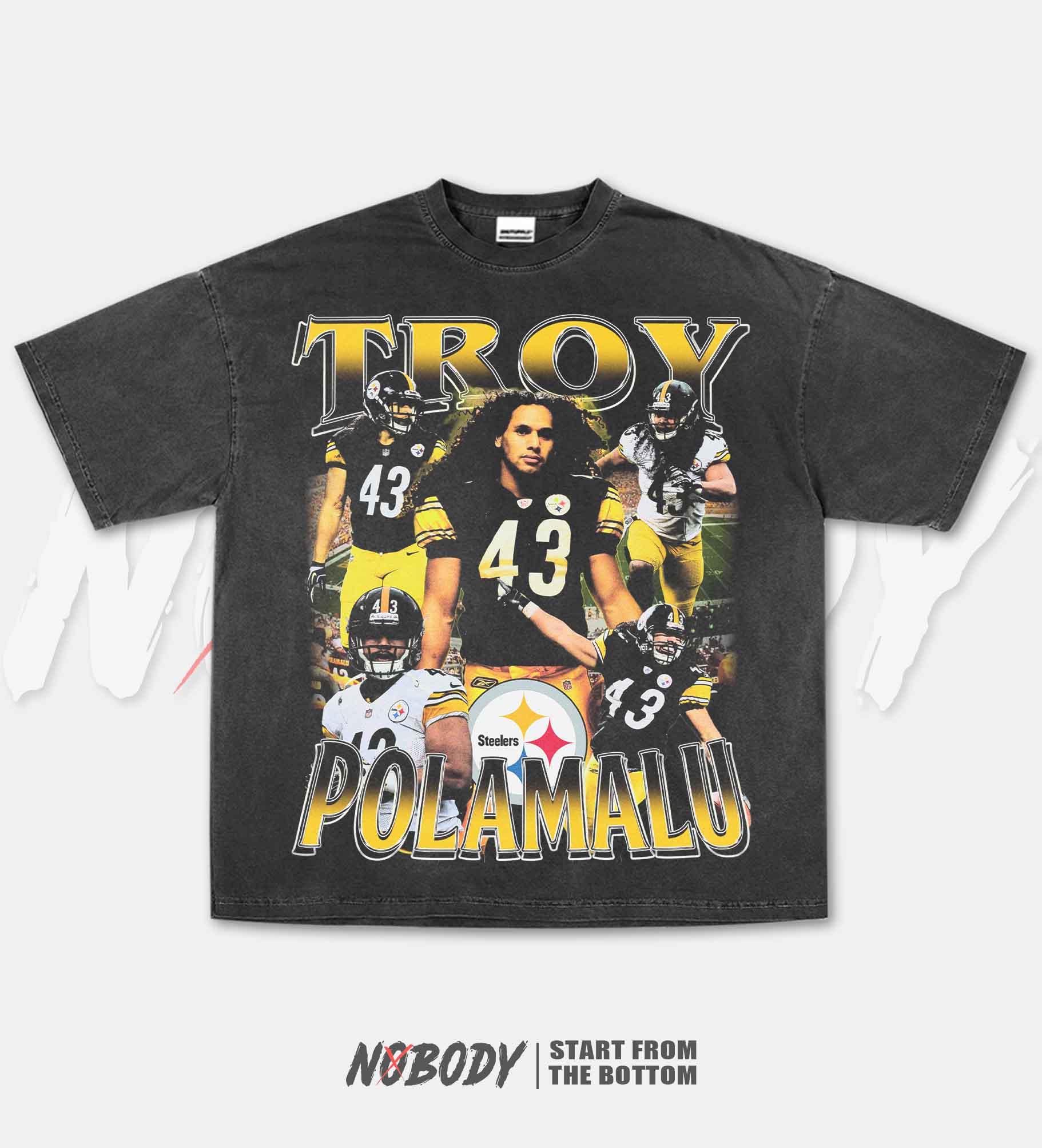 TROY POLAMALU GRAPHIC TEE 1.0