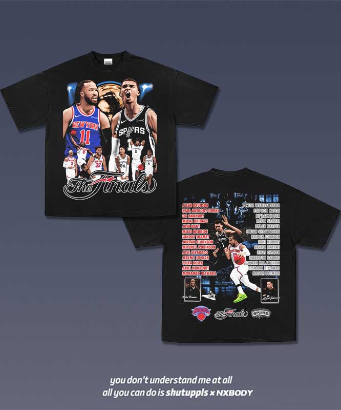 2026 SPURS VS KNICKS TEE 1.2