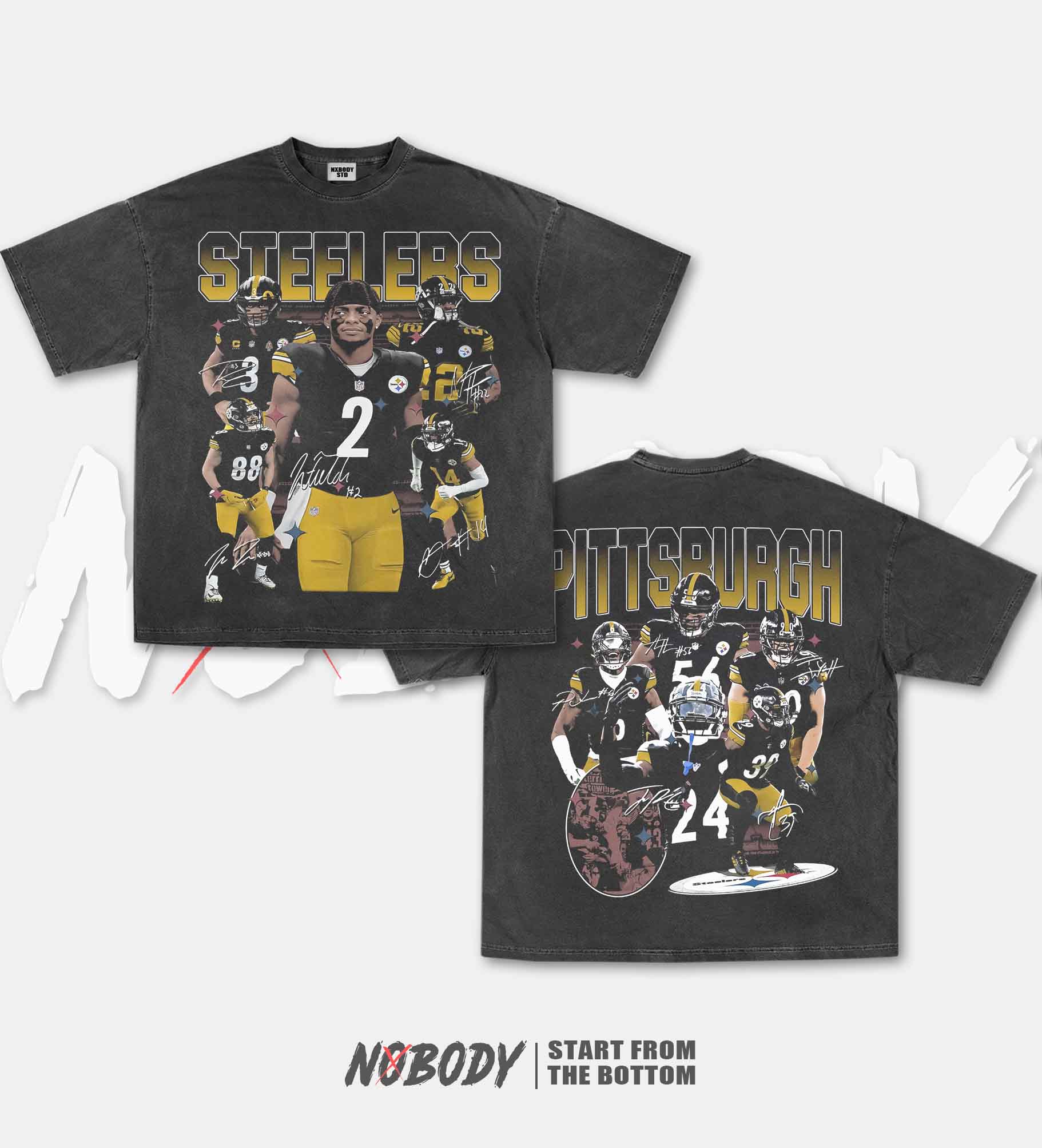 2024 STEELERS GRAPHIC T-SHIRT 1.0