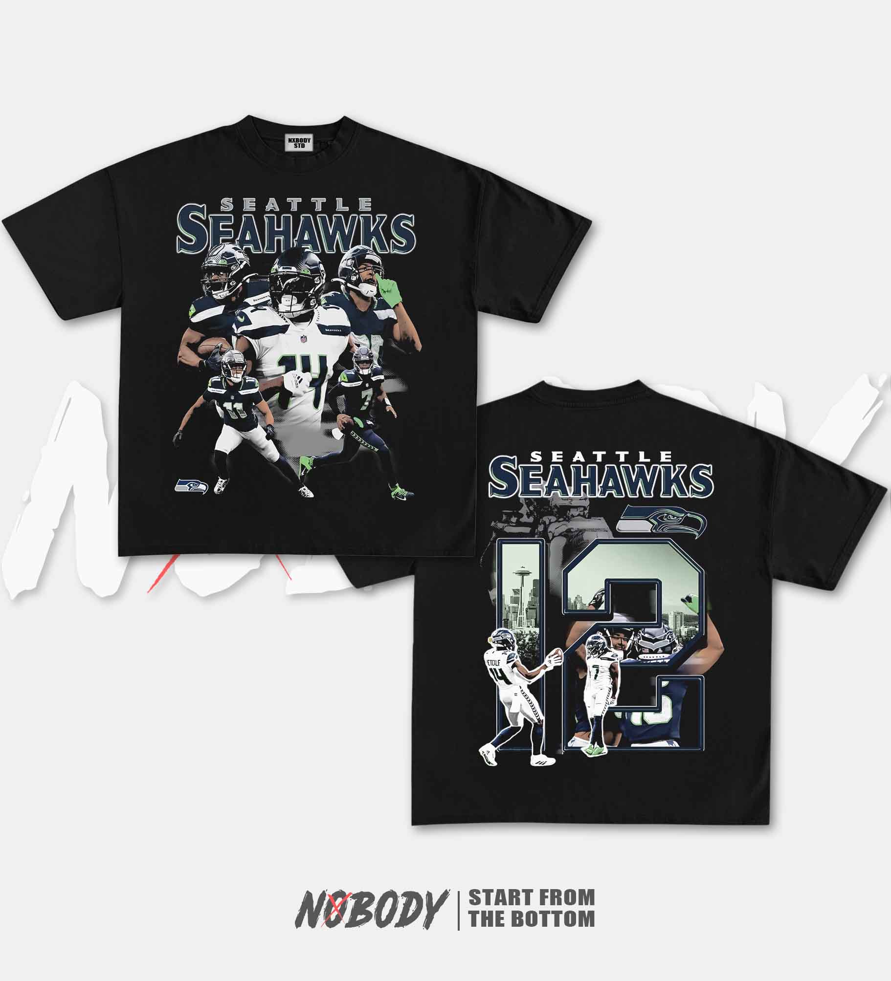 2024 SEAHAWKS GRAPHIC T-SHIRT 1.0