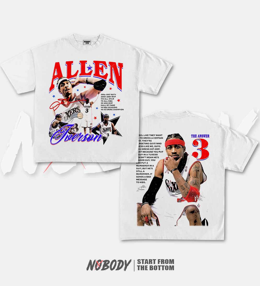 ALLEN IVERSON GRAPHIC T-SHIRT 2.1