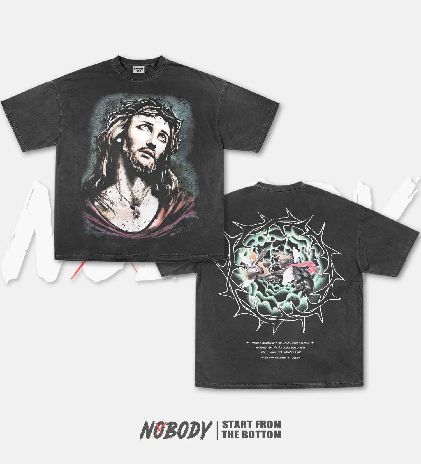 ALL ONE IN CHRIST JESUS GRAPHIC T-SHIRT 1.0