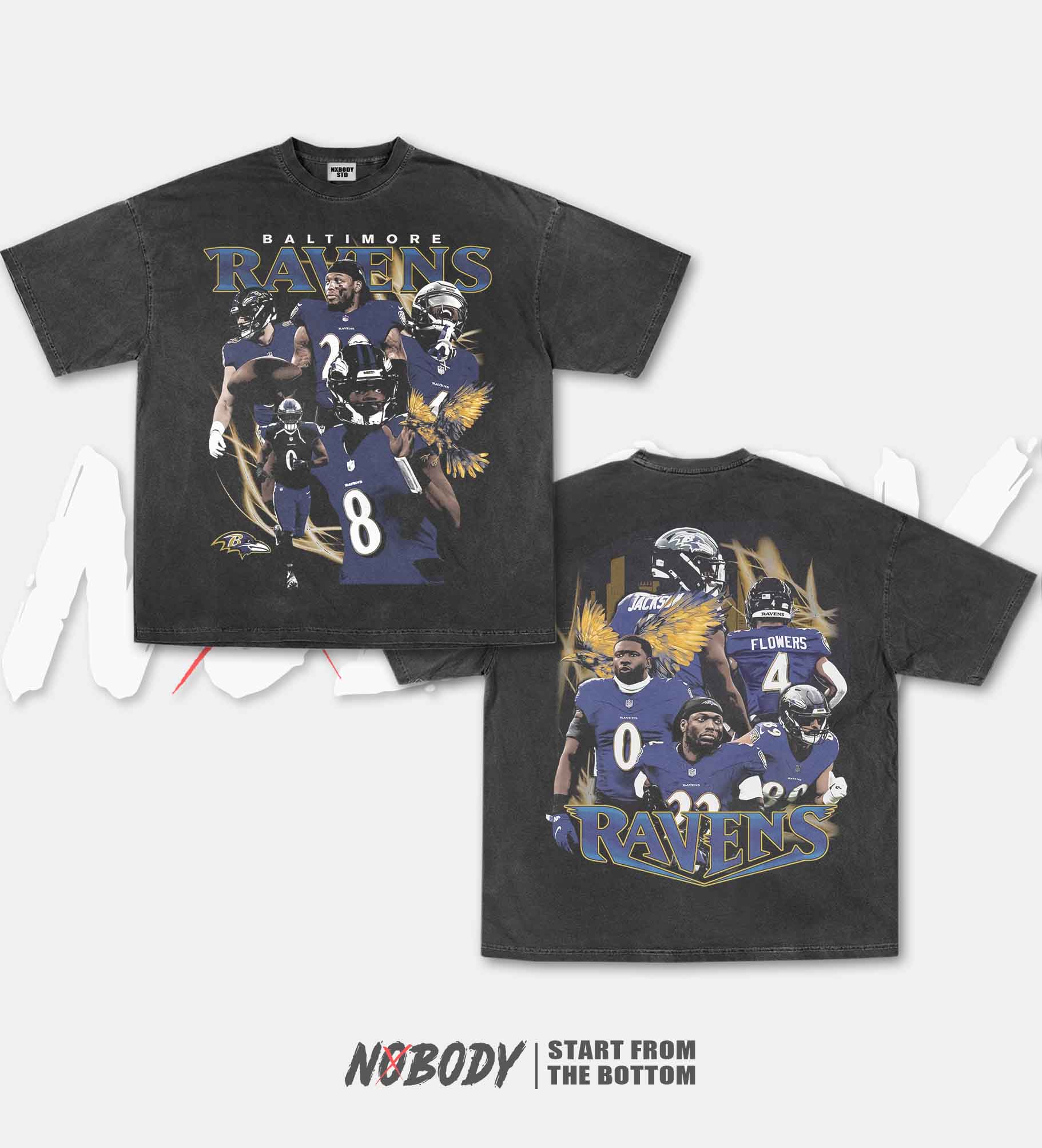 2024 RAVENS GRAPHIC T-SHIRT 1.0 - KIDS