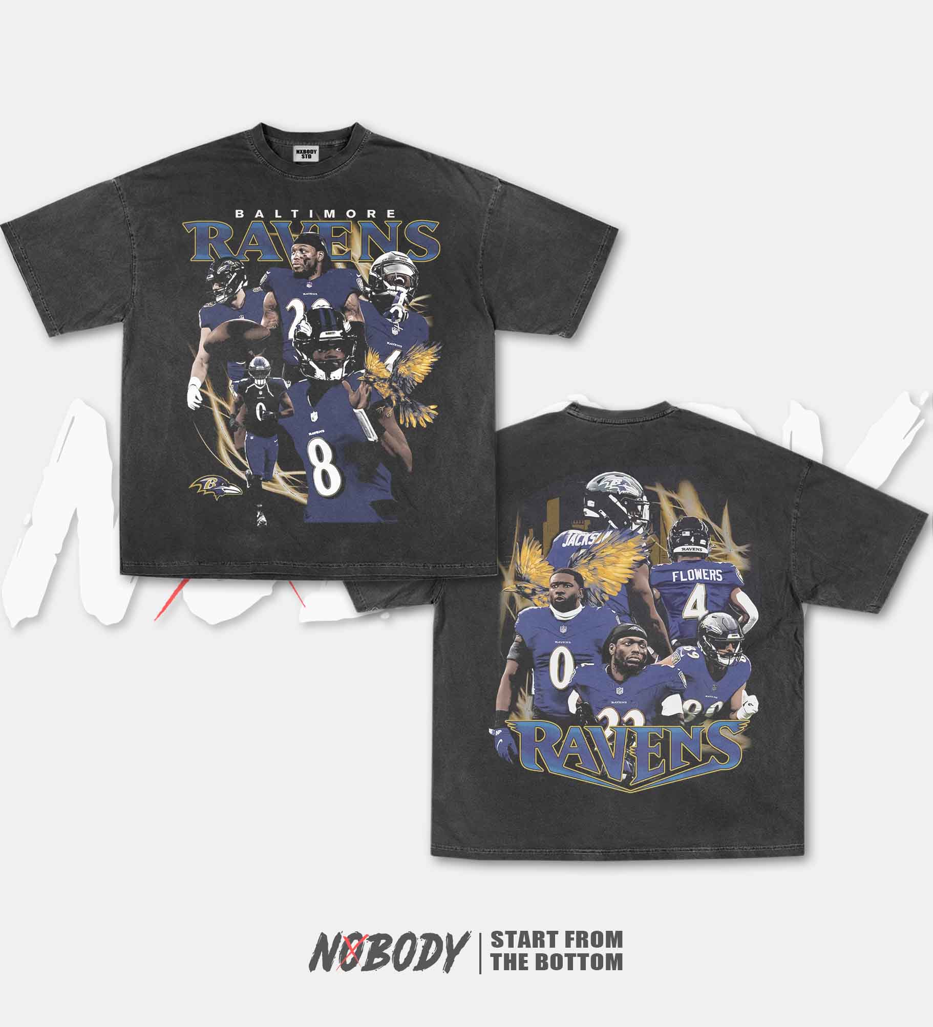 2024 RAVENS GRAPHIC T-SHIRT 1.0