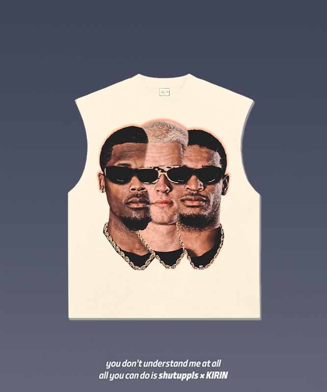 HIGGIN/ JOE BURROW/ JA’MARR CHASE BENGALS TANK 1.2