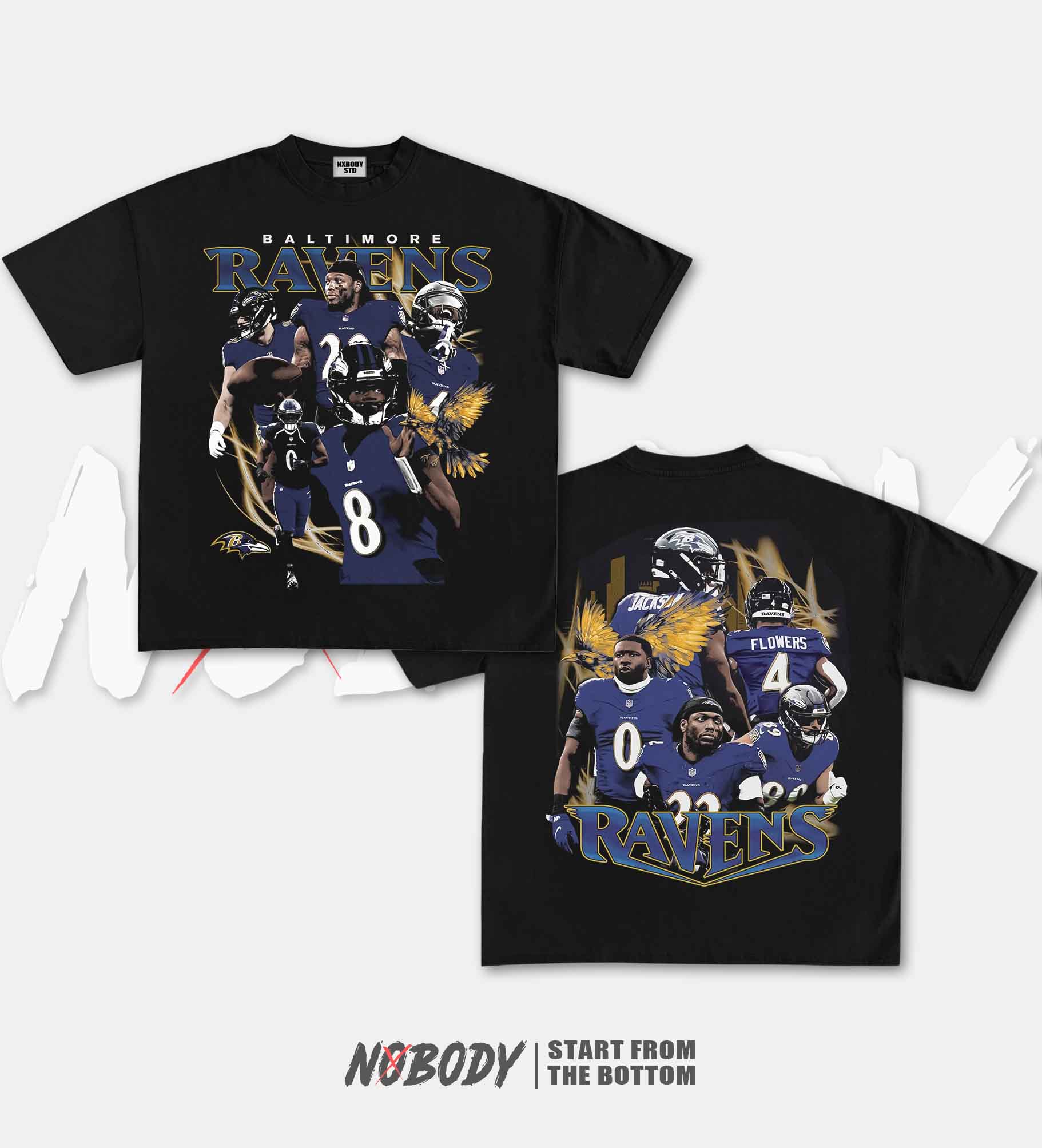 2024 RAVENS GRAPHIC T-SHIRT 1.0